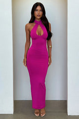 Evoke Maxi Dress - Pink