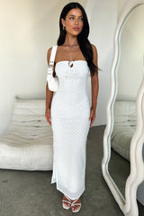Tanvi Dress - White