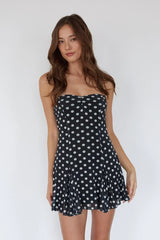Yuki Polka Dot Mini Dress