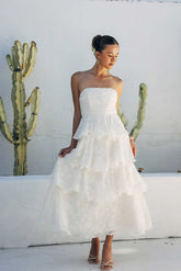 Paisley Tiered Ruffle Midi Dress