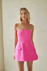 Margaret Romper Mini Dress