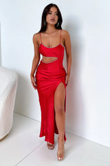 Kiara Maxi Dress - Red