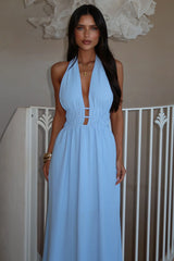 Arien Maxi Dress - Blue