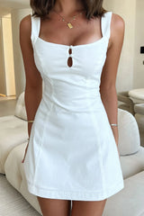 Arabella Mini Dress - White