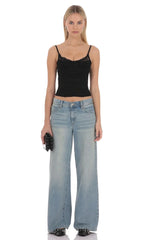 Karsen Wide Leg Jean